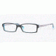 DKNY DY4615 Progressive Prescription Eyeglasses 3515-5017 - Top Black/Transparent/ 