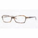 DKNY DY4618 Progressive Prescription Eyeglasses 3471-5015 - Top Havana Crystal 