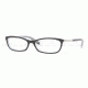 DKNY DY4621 Single Vision Prescription Eyeglasses 3536-5015 - Black Transparent Frame, Demo Lens Lenses