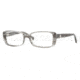 DKNY DY4623 Single Vision Prescription Eyeglasses 3449-5216 - Striped Gray Demo Lens Frame
