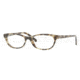 DKNY DY4629 Single Vision Prescription Eyeglasses 3554-5015 - Green Havana Frame