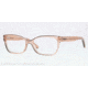 DKNY DY4639 Single Vision Prescription Eyeglasses 3607-51 - Brown Frame, Demo Lens Lenses