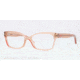 DKNY DY4639 Single Vision Prescription Eyeglasses 3609-51 - Peach Frame, Demo Lens Lenses