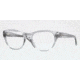 DKNY DY4640 Progressive Prescription Eyeglasses 3610-51 - Spotted Transp Gray Frame, Demo Lens Lenses