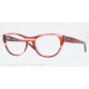 DKNY DY4640 Progressive Prescription Eyeglasses 3613-51 - Spotted Gray Raspberry Frame, Demo Lens Lenses