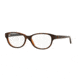 DKNY DY4642 Progressive Prescription Eyeglasses 3615-51 - Top Leopard On Brown Tr Frame, Demo Lens Lenses