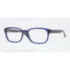 DKNY DY4643 Single Vision Prescription Eyeglasses 3172-52 - Dark Blue Frame, Demo Lens Lenses