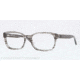 DKNY DY4643 Single Vision Prescription Eyeglasses 3449-52 - Striped Gray Frame, Demo Lens Lenses