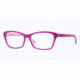 DKNY DY4649 Single Vision Prescription Eyeglasses 3637-51 - Top Violet On Cyclamen Frame