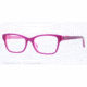 DKNY DY4650 Eyeglass Frames 3637-51 - Top Violet On Cyclamen Frame