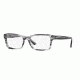 DKNY DY4652 Single Vision Prescription Eyeglasses 3649-52 - Striped Grey Frame
