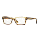 DKNY DY4652 Single Vision Prescription Eyeglasses 3650-52 - Striped Honey Frame
