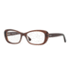 DKNY DY4654 Progressive Prescription Eyeglasses 3648-51 - Brown/transparent Brown Frame