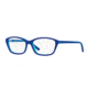 DKNY DY4658 Eyeglass Frames 3645-52 - Transp Blue/opal Blue Frame