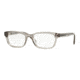 DKNY DY4670 Single Vision Prescription Eyeglasses 3691-51 - Grey Transparent Frame