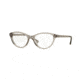 DKNY DY4671 Eyeglass Frames 3696-50 - Grey Crystal/satin Silver Frame