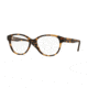 DKNY DY4673 Single Vision Prescription Eyeglasses 3700-52 - Amber Tortoise Frame