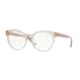 DKNY DY4676 Progressive Prescription Eyeglasses 3713-51 - Beige Translucent Frame