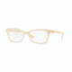 DKNY DY4681 Progressive Prescription Eyeglasses 3737-52 - Milky White Frame