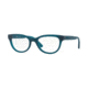 DKNY DY4687 Single Vision Prescription Eyeglasses 3752-51 - Peacock Frame