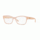 DKNY DY4689 Progressive Prescription Eyeglasses 3768-52 - Milky Blush Frame, Demo Lenses Lenses