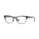 DKNY DY4691 Progressive Prescription Eyeglasses 3714-52 - Transparent Navy Frame
