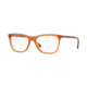 DKNY DY4695 Prescription Eyeglasses 3732-51 - Transparent Amber Frame