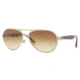 DKNY DY5069 Sunglasses 11882L-5815 - Brushed Pale Gold Frame, Brown Gradient Lenses