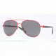DKNY DY5078 Progressive Prescription Sunglasses DY5078-105687-58 - Lens Diameter 58 mm, Frame Color Red