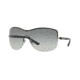 DKNY DY5081 Sunglasses 100311-38 - Gunmetal Frame, Gray Gradient Lenses