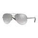 DKNY DY5083 Single Vision Prescription Sunglasses DY5083-10036V-59 - Lens Diameter 59 mm, Frame Color Dark Silver