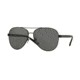DKNY DY5084 Sunglasses 123387-61 - Satin Black/Black Frame, Grey Solid Lenses