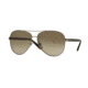 DKNY DY5084 Sunglasses 123413-61 - Satin Gunmetal/dark Tortoise Frame, Brown Gradient Lenses