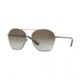 DKNY DY5086 Sunglasses 12518E-57 - Matte Gunmetal Frame, Green Gradient Lenses
