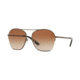 DKNY DY5086 Sunglasses 125313-57 - Matte Dark Bronze Frame, Brown Gradient Lenses