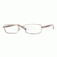 DKNY DY5559 Eyeglasses Styles -  Light Brown Frame w/Non-Rx 51 mm Diameter Lenses, 1106-5117