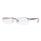 DKNY DY5639 Single Vision Prescription Eyeglasses 1195-5217 - Violet Frame