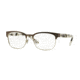 DKNY DY5652 Progressive Prescription Eyeglasses 1231-53 - Matte Gunmetal Silver/gry Tort Frame