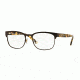 DKNY DY5652 Progressive Prescription Eyeglasses 1232-53 - Matte Chocolate Brwn/vntg Tort Frame