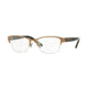 DKNY DY5653 Single Vision Prescription Eyeglasses 1228-51 - Satin Rose Gold/black Frame