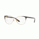 DKNY DY5654 Single Vision Prescription Eyeglasses 1238-52 - Brown / Light Gold Frame