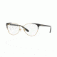 DKNY DY5654 Single Vision Prescription Eyeglasses 1239-52 - Black Light Gold Frame