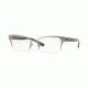 DKNY DY5657 Eyeglass Frames 1246-52 - Shiny Gunmetal Frame, Demo Lenses Lenses