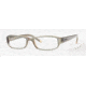 DKNY Eyeglasses DY4549 with Rx Prescription Lenses 3015-5116 - Top Green On Honey 