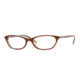 DKNY Eyeglasses DY4558 with No-Line Progressive Rx Prescription Lenses 3021-51 - Top Brown On Honey Frame