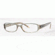 DKNY Eyeglasses DY4550 with No-Line Progressive Rx Prescription Lenses 3015-5216 - Top Green On Honey 
