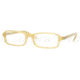 DKNY Eyeglasses DY4580 with Rx Prescription Lenses 3362-5317 - Yellow Transparent 