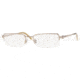 DKNY Eyeglasses DY5562 with Rx Prescription Lenses 1106-5218 - Light Brown 