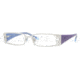 DKNY Eyeglasses DY5598 with No-Line Progressive Rx Prescription Lenses 1002-5116 - Silver 