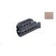 DLG Tactical AK 47/74 Handguard w/Top/Bottom Picatinny Rail, Tan, DLG099T